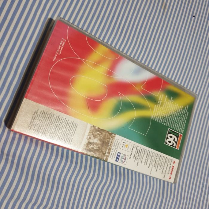 VHS "Os Magriços no Mundial 66" Capa Eusébio Ed. Jornal A BOLA + RTP
