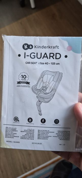 Fotelik samochodowy KinderKraft i-guard 360