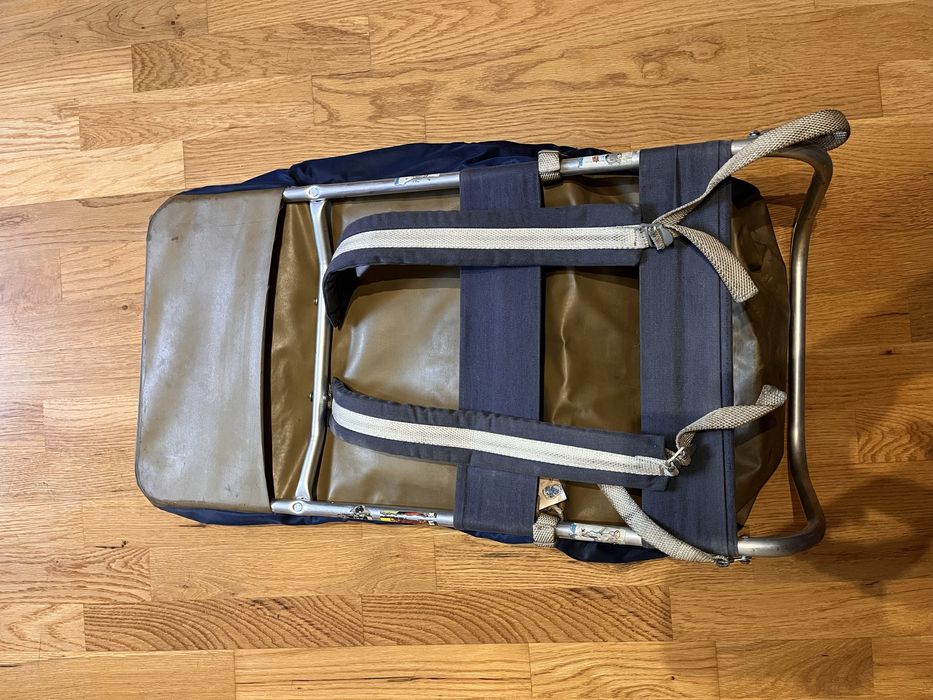 Plecak turystyczny z aluminiowym stelazem