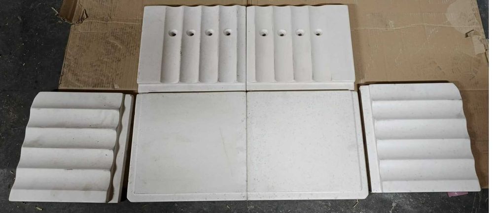 kominek Basia Kratki.pl - wyłożenie ceramiczne, płyty Termotec