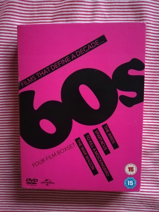 Pack 4 filmes clássicos dos anos 60 em dvd (portes grátis)