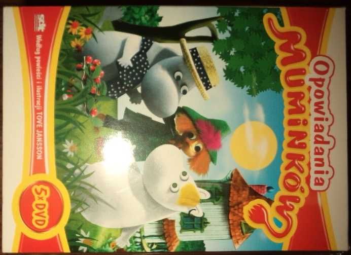 Opowiadania muminków Muminki komplet, bajki DVD Moomins