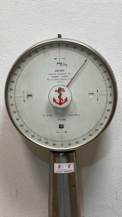 Balanças antigas de mercearia duplo mostrador