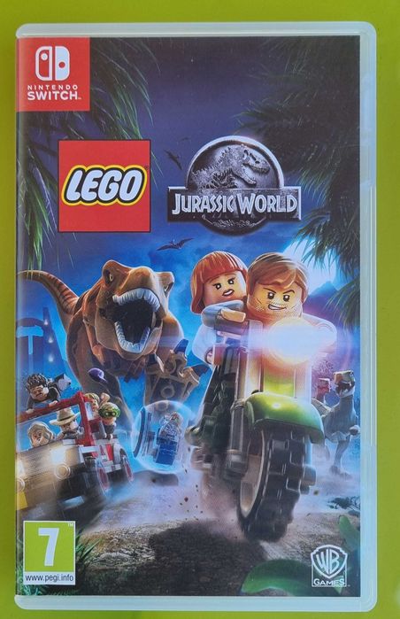 Jogos físicos (CARS 3 e LEGO Jurassic World)