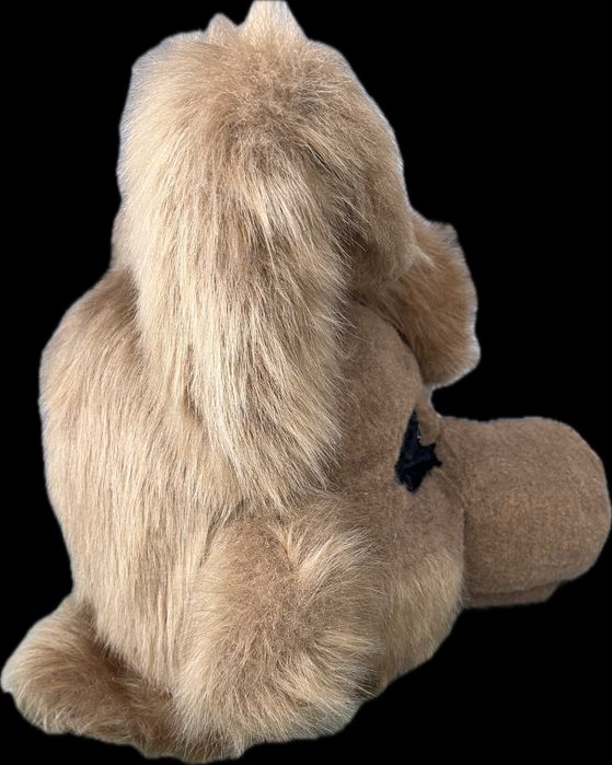 fursuit furry pies brązowy head, lapy i ogon