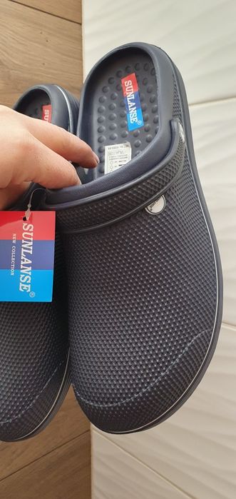 Klapki krokodylki a'la crocs 47 granatowe