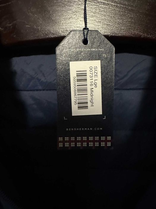 Kurtka Ben Sherman rozmiar L granatowy midnight casual nowa z metką