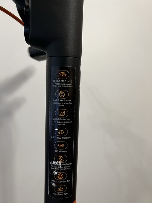 Trotinete Segway Ninebot F40 — Com Fatura FNAC (Garantia até 12/2026)