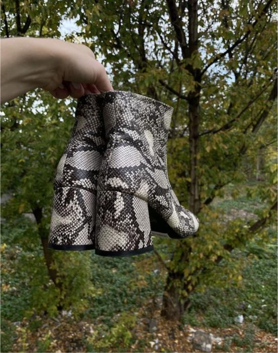 сапоги new look 37 під шкіру змії