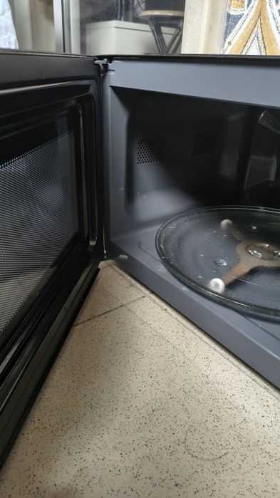 microondas com problema