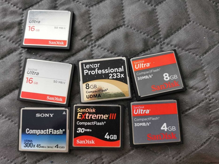 Karty Pamięci Compact Flash Zestaw