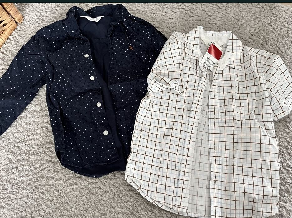 Koszule chłopięce 110/116 H&M