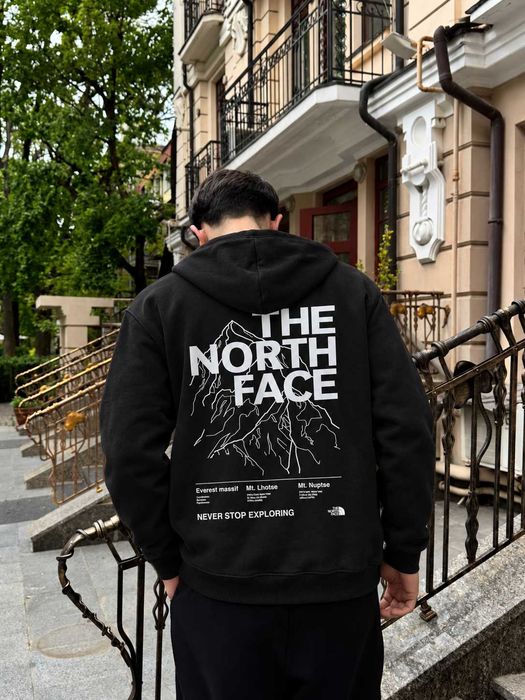 Новое Худи ТНФ Черное • Худі The North Face Чорне • WhiteBox