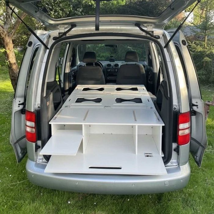 Camper Box - Zabudowa campingowa turystyczna do auta / VW Caddy