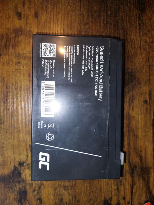Green Cell® AGM 12 V 10 Ah akumulator