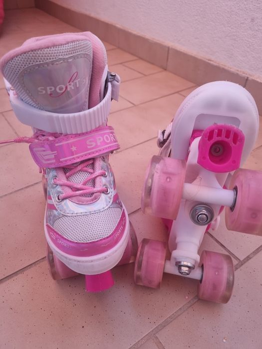 Vendo patins 4 rodas 31-34