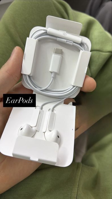 Наушнки aer pods вход tupe-c