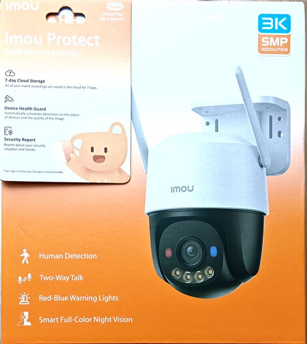 Imou Cruiser SC 5MP 3K Kamera Obrotowa 355° IP67 Zewnętrzna