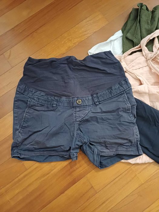 Conjuntode roupa grávida- maternidade