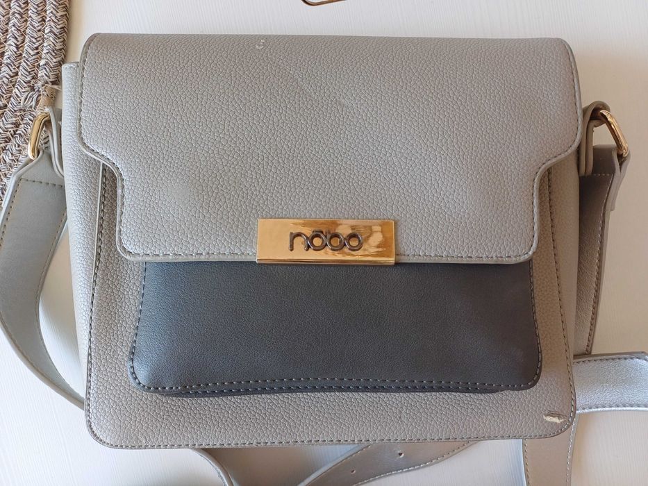 Nobo Torebka Szara Listonoszka NBAG-C0860-C019 Szary