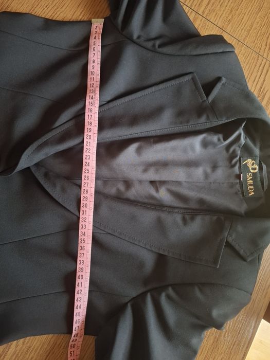 Garnitur damski czarny