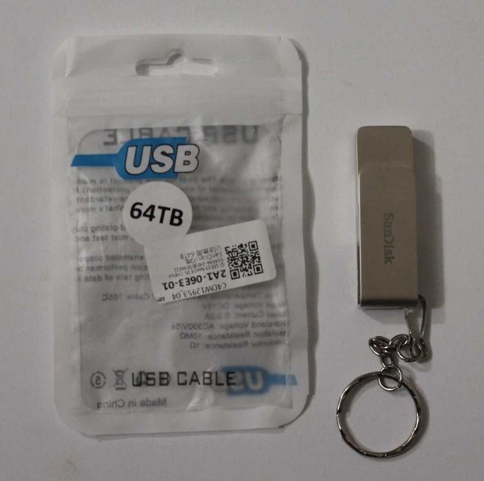 Флешка SanDian 64 тб.USB3.0