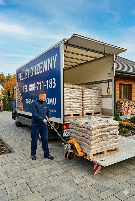 Pellet drzewny pelet iglasty 6mm świerk/sosna Transport winda-wózek !