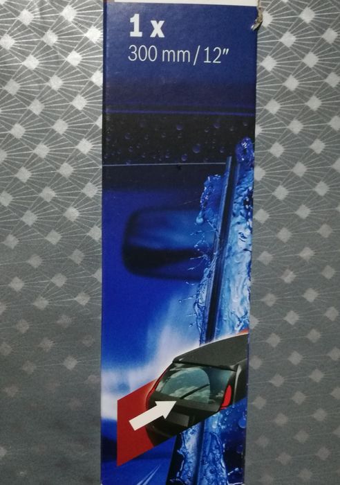 Escova Limpa Para-Brisas para Janela Traseira, 300 mm