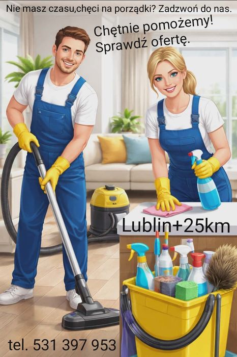 Sprzątanie domów i mieszkań