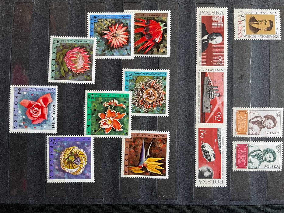 Znaczki polskie zestaw