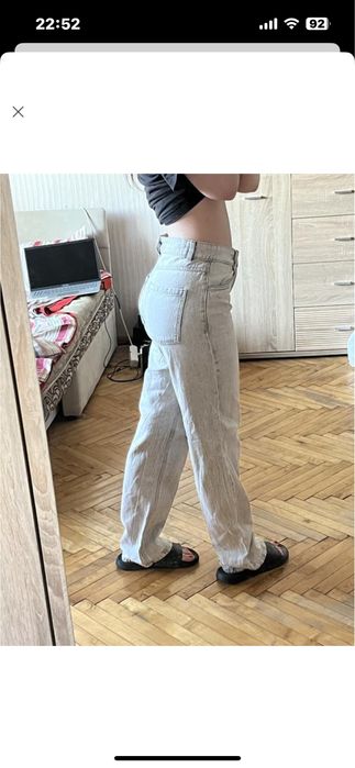 Джинсы wideleg трендовые