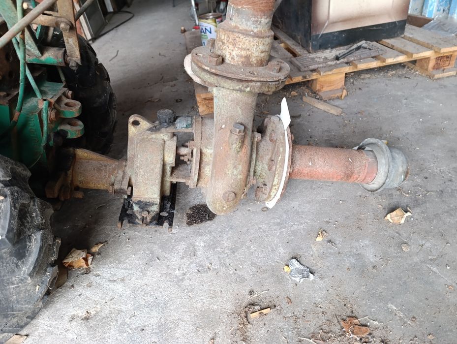 Motor de tirar água, Motocultivador com bomba caprari de 4 polegadas