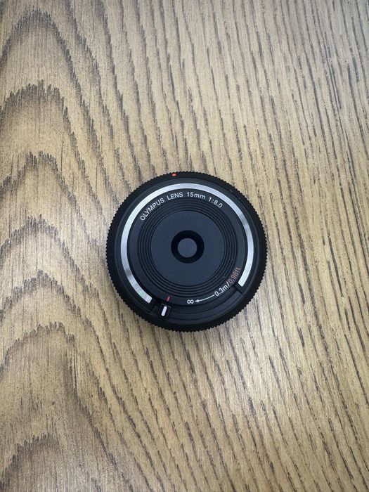 Obiektyw Olympus 15 mm f/8.0 OM System Szerokokątny BCL-1580