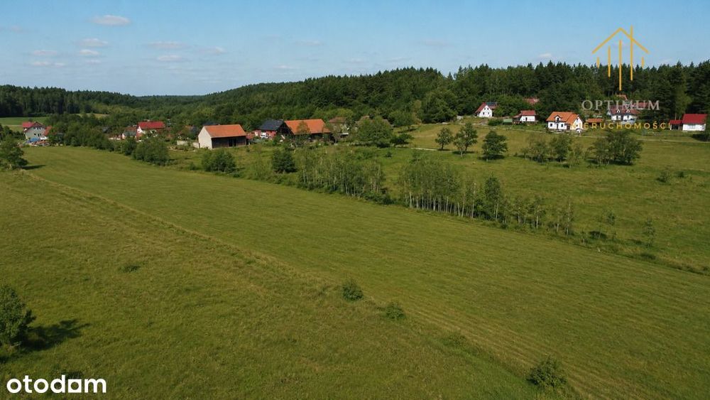 Duża działka budowlana w Świerkocinie, Olsztynek