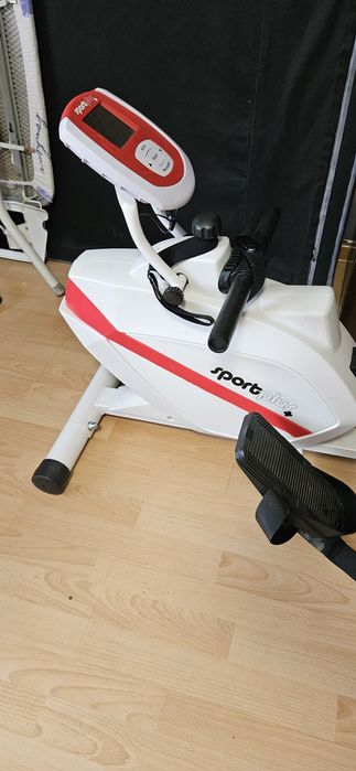 Z opaską do pomiarów.Wioślarz magnetyczny Sport Plus w super stanie
