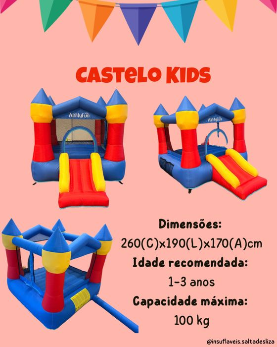 Aluguer de Insufláveis – Entrega, Montagem e Higienização Incluídas!