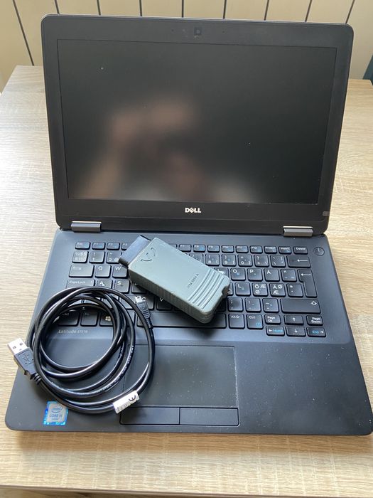 Zestaw do diagnistyki dell e5270 odis vas 5054a vag vw audi diagnoza