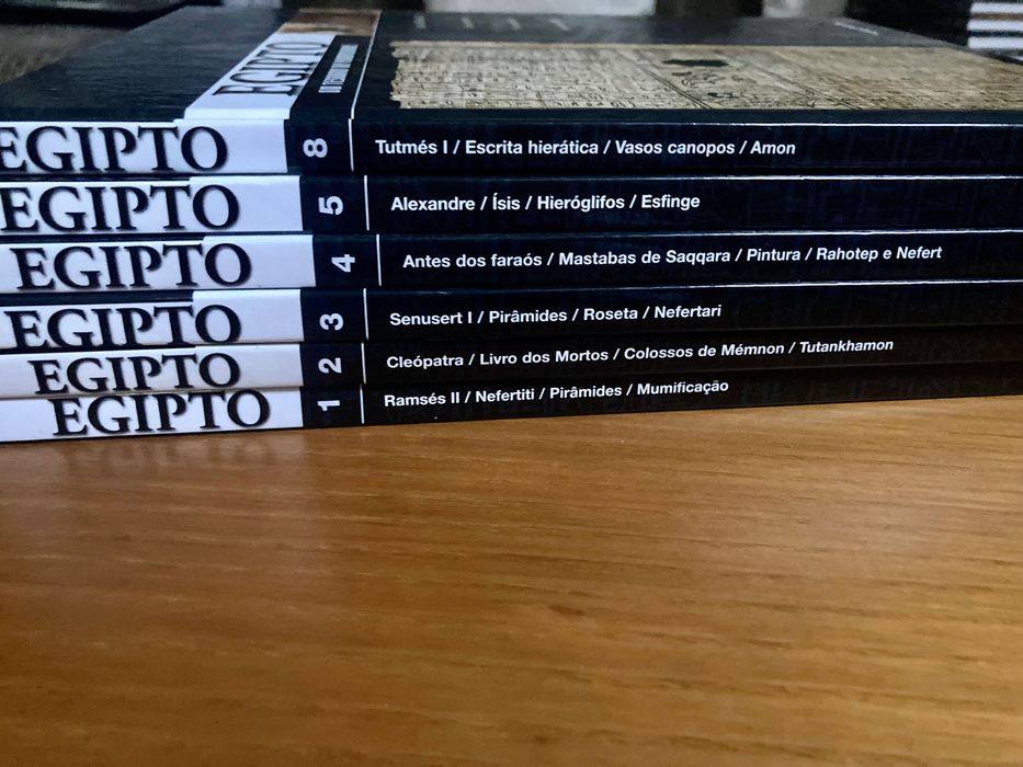 Vendo livros da coleção Egipto um Tesouro da Humanidade