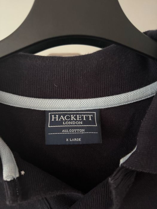 T-Shirt męski polo Hackett