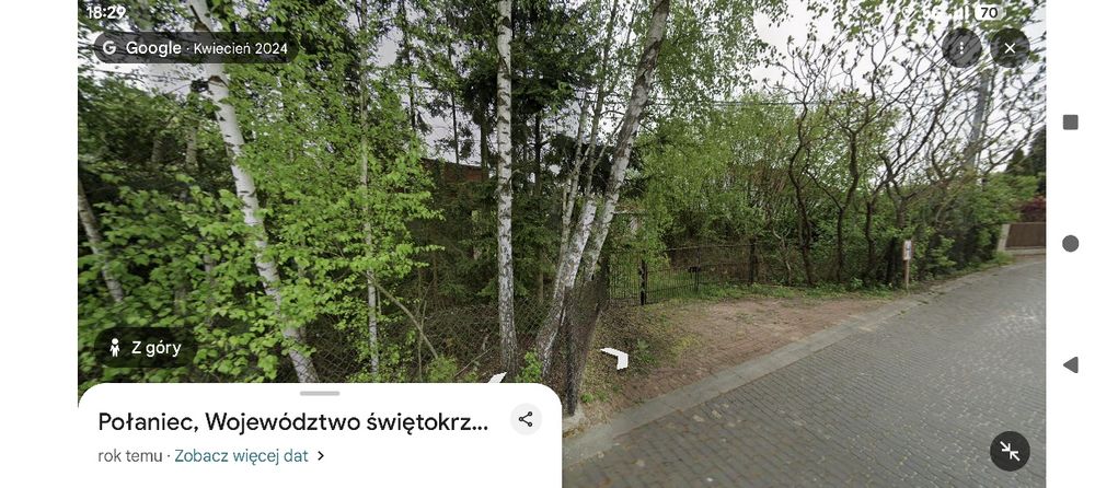 Połaniec - ogrodzona działka budowlana 15,88ar