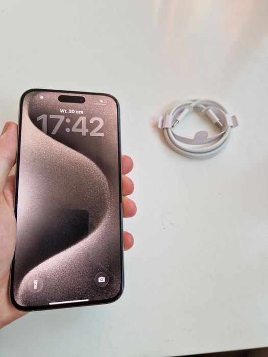 Iphone 15 Pro Max 512GB Natural Titanium Warszawa