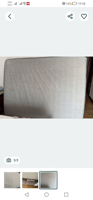 Colchão de casal 160x200