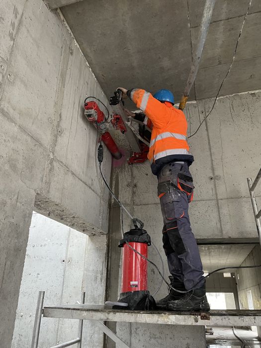 technika diamentowa, cięcie wiercenie i szlifowanie betonu