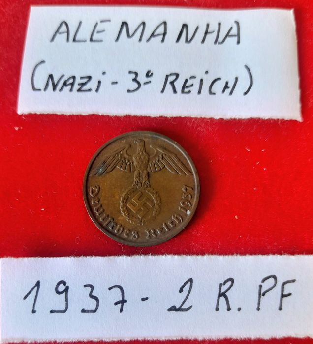 Moedas Alemanha épocas diferentes
