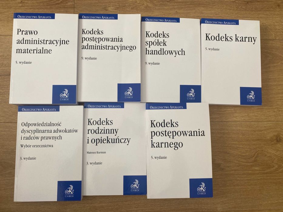 Orzecznictwo aplikanta – pakiet 7 książek