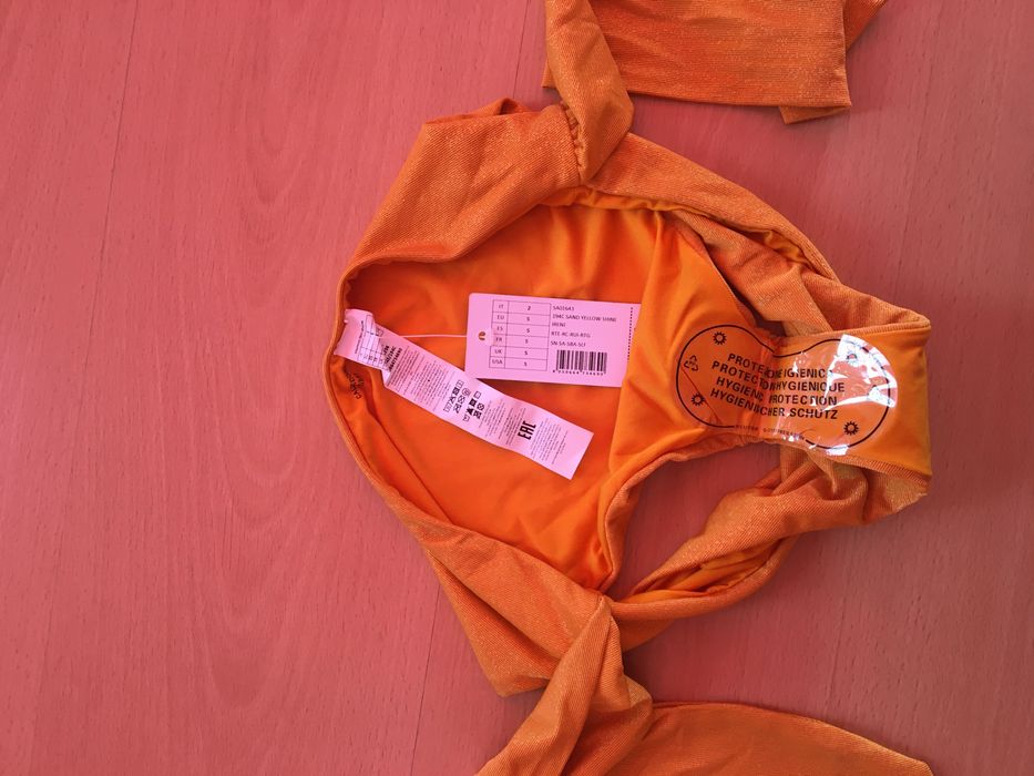 Bikini cueca, amarela, Calzedonia tamanho S NOVA