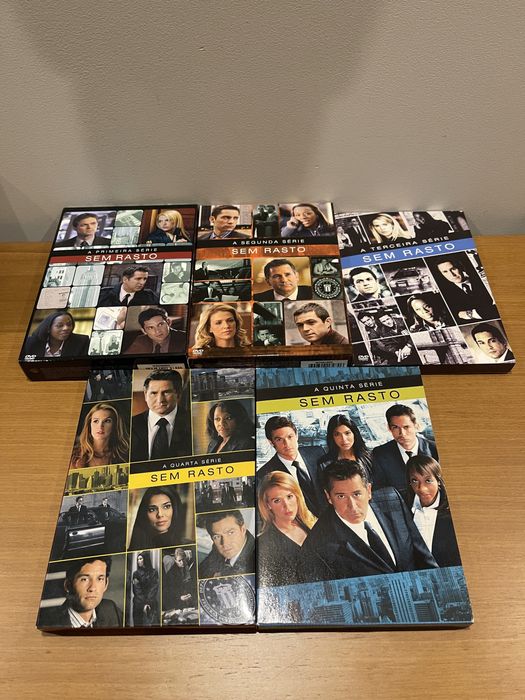 Temporadas 1 a 5 Sem Rasto DVD