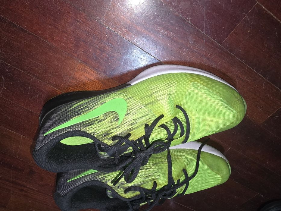 Sapatilhas Nike verde lima & preto (44)