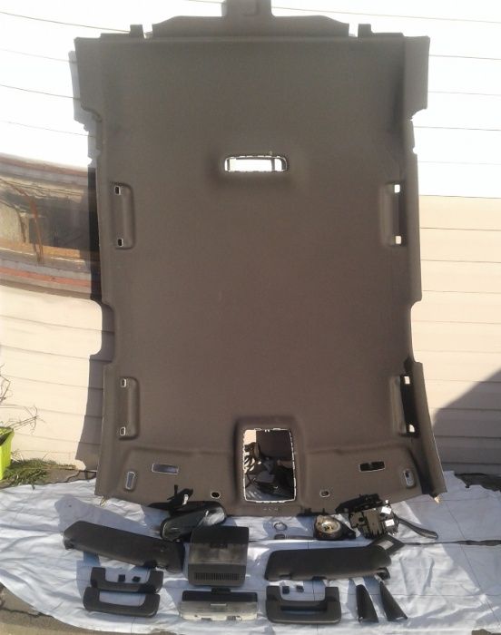 Czarny Sufit Czarna Podsufitka AUDI A3 8P S3 RS3 5D Sportback FL Lift