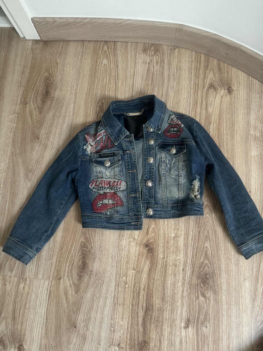 Philipp Plein kurtka jeansowa